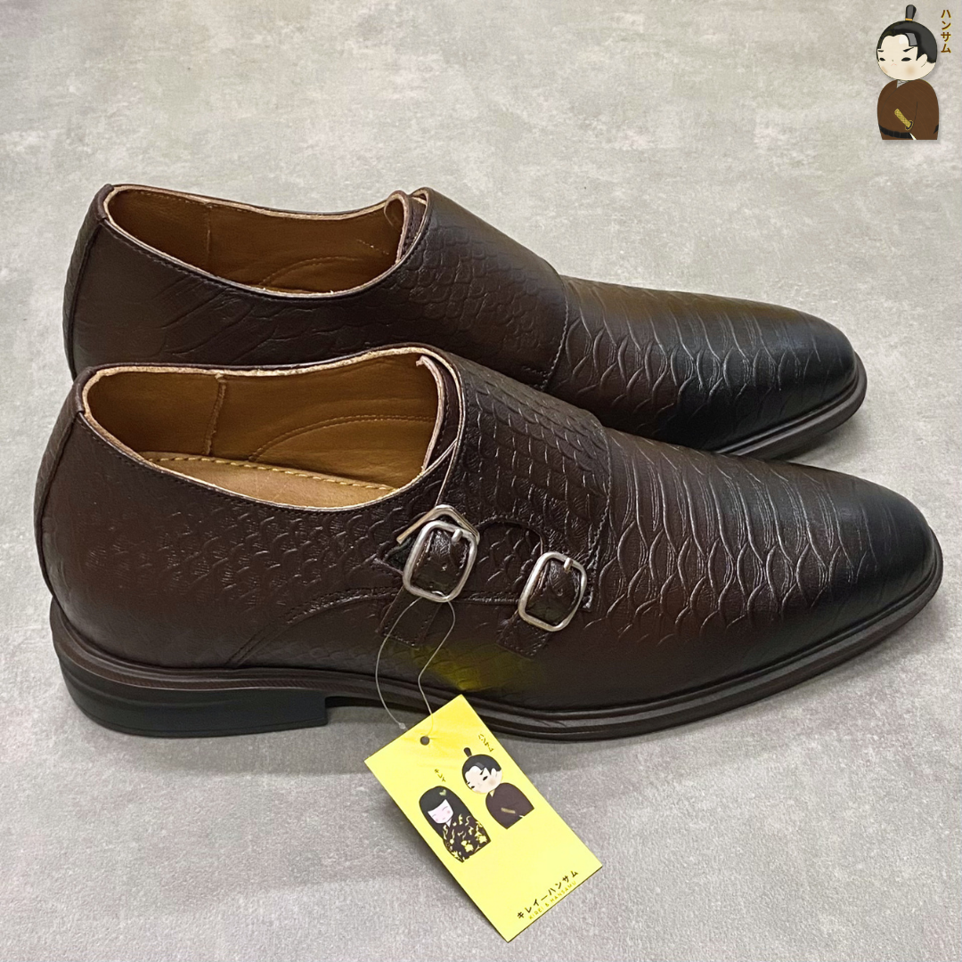 Hansamu Shin - 6cm Elevator Loafers DGD18 Brown