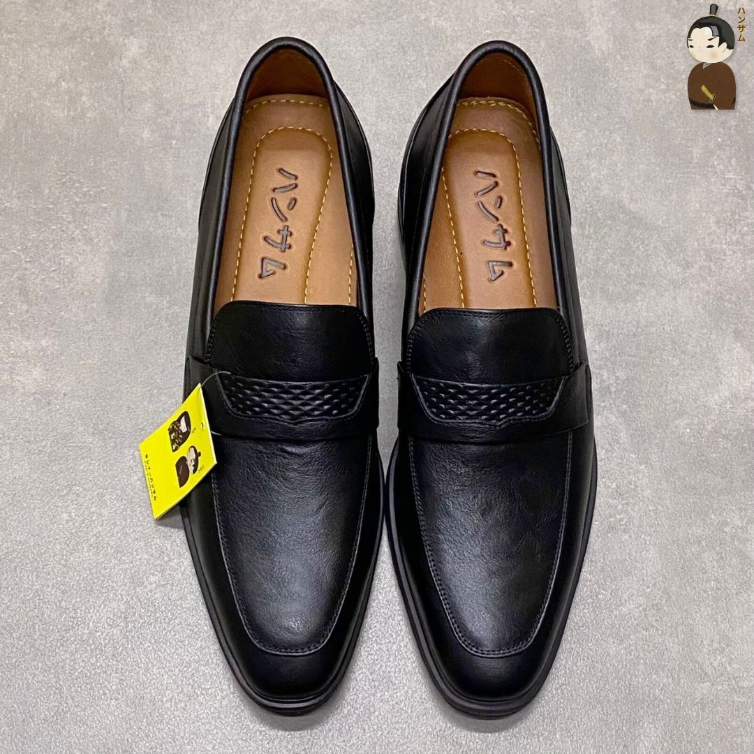 Hansamu Shin - 6cm Elevator Loafers DGD21 Black