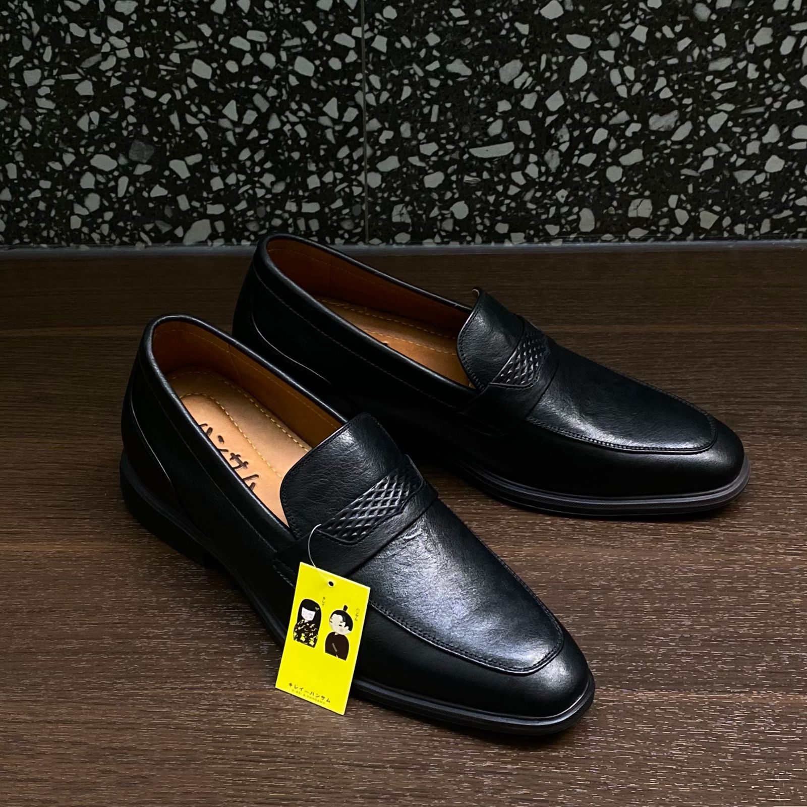 Hansamu Shin - 6cm Elevator Loafers DGD21 Black