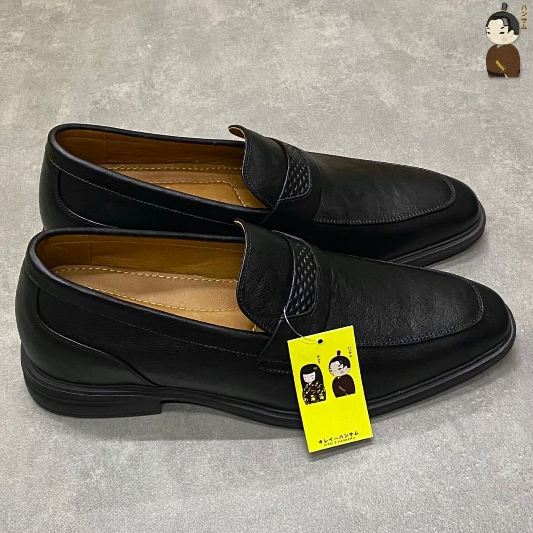 Hansamu Shin - 6cm Elevator Loafers DGD21 Black