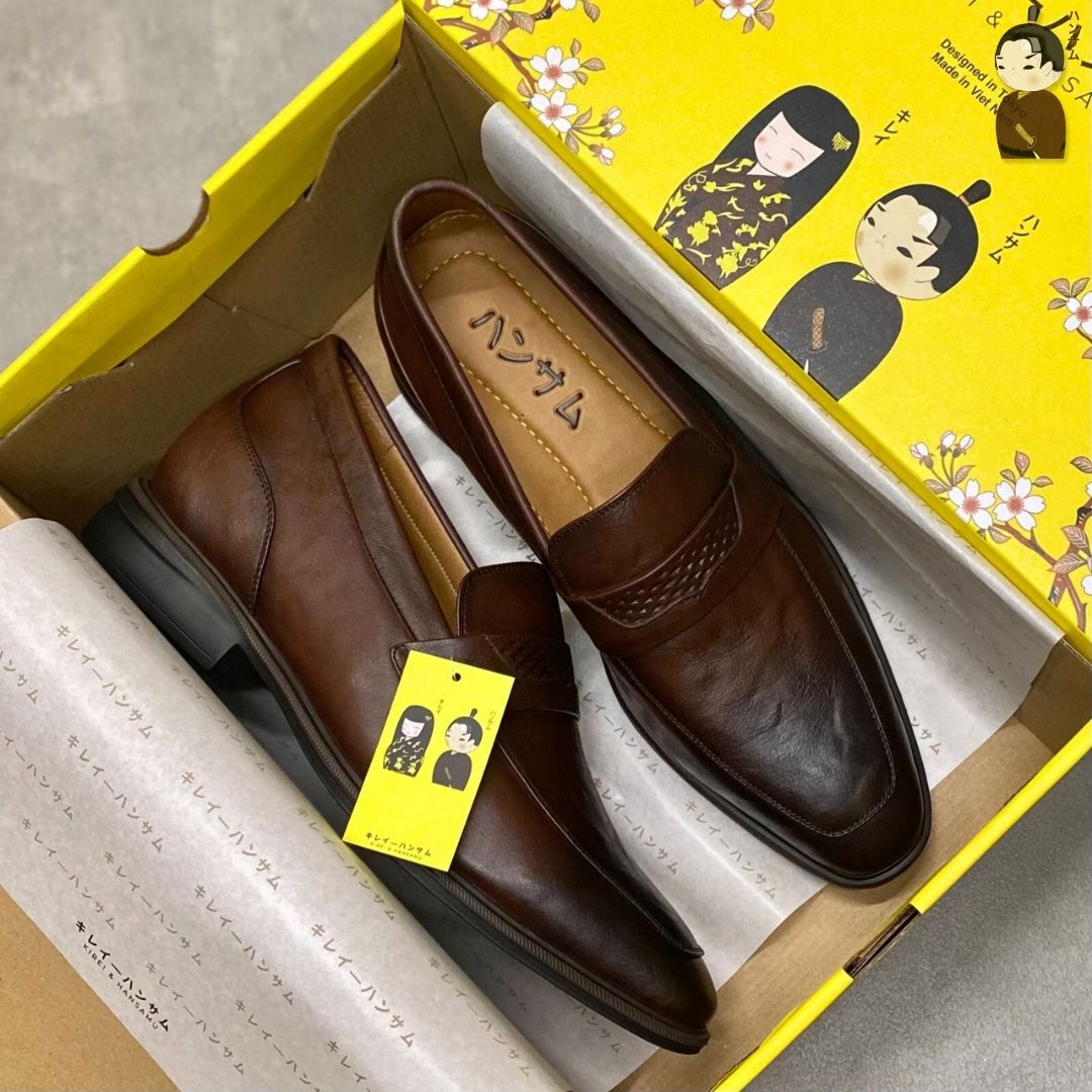 Hansamu Shin - 6cm Elevator Loafers DGD21 Brown