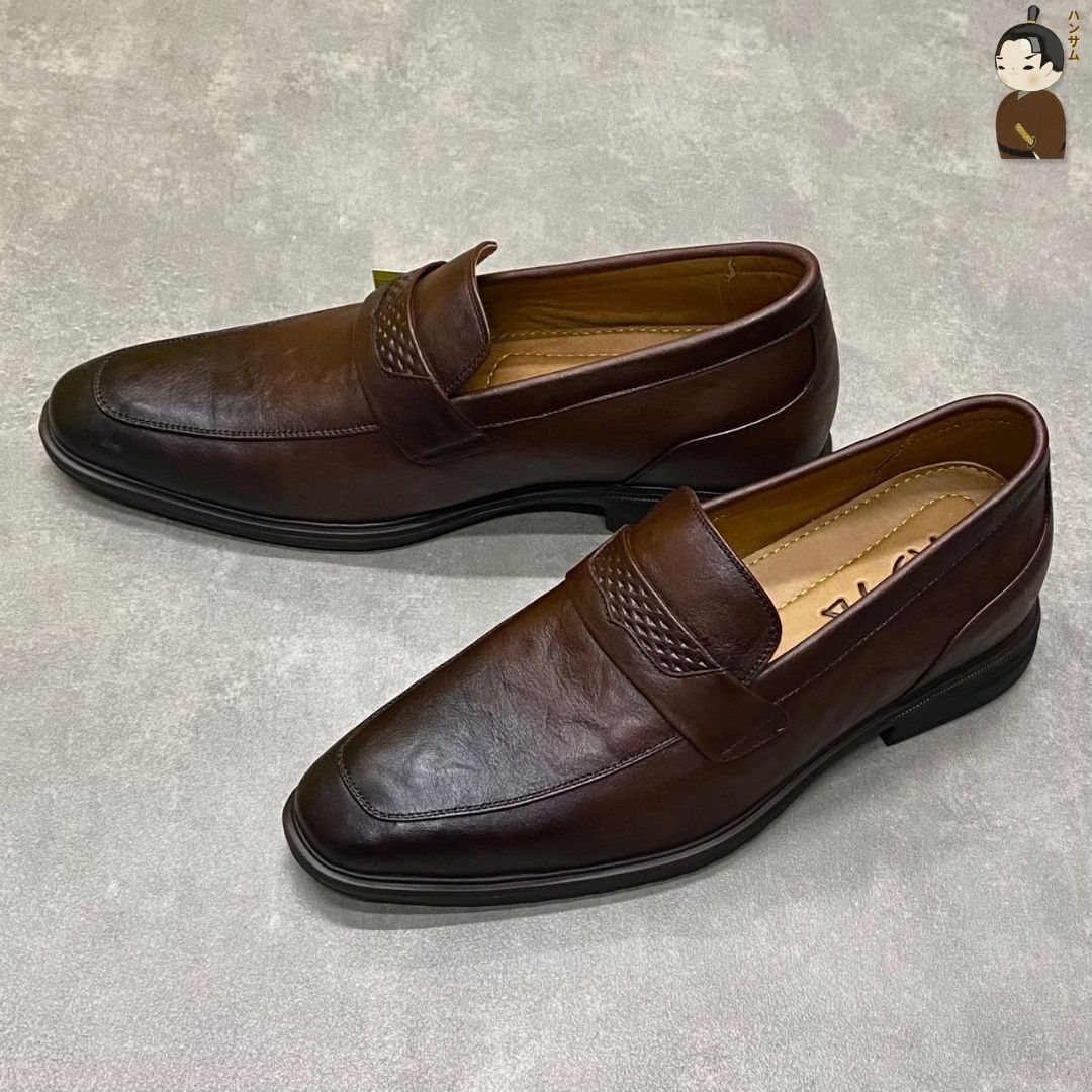 Hansamu Shin - 6cm Elevator Loafers DGD21 Brown