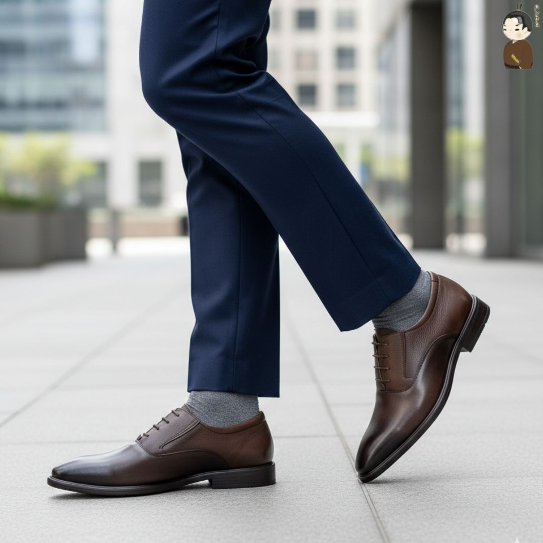 Hansamu Shin - 6cm Elevator Loafers DGD23 Brown