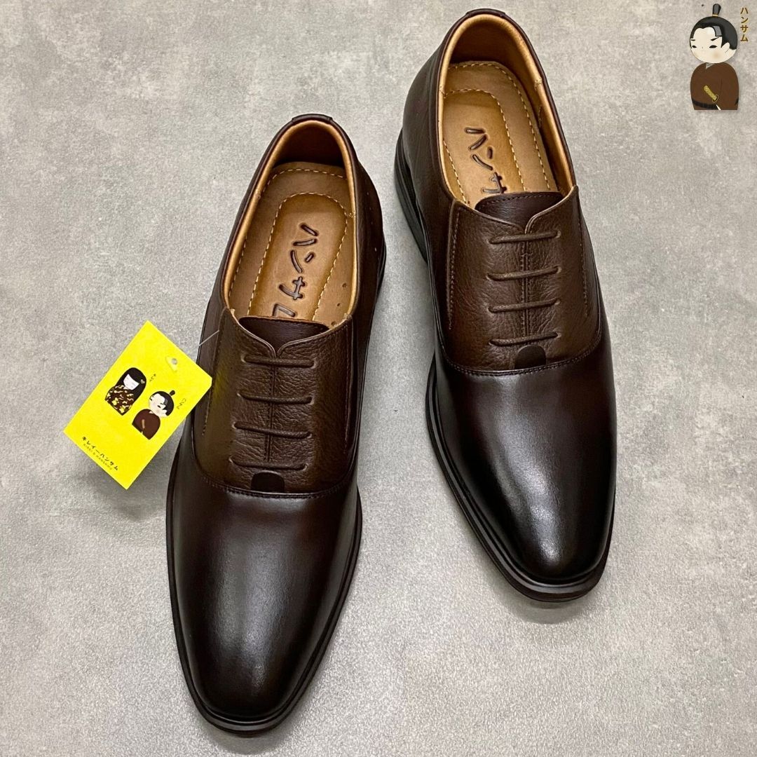 Hansamu Shin - 6cm Elevator Loafers DGD23 Brown