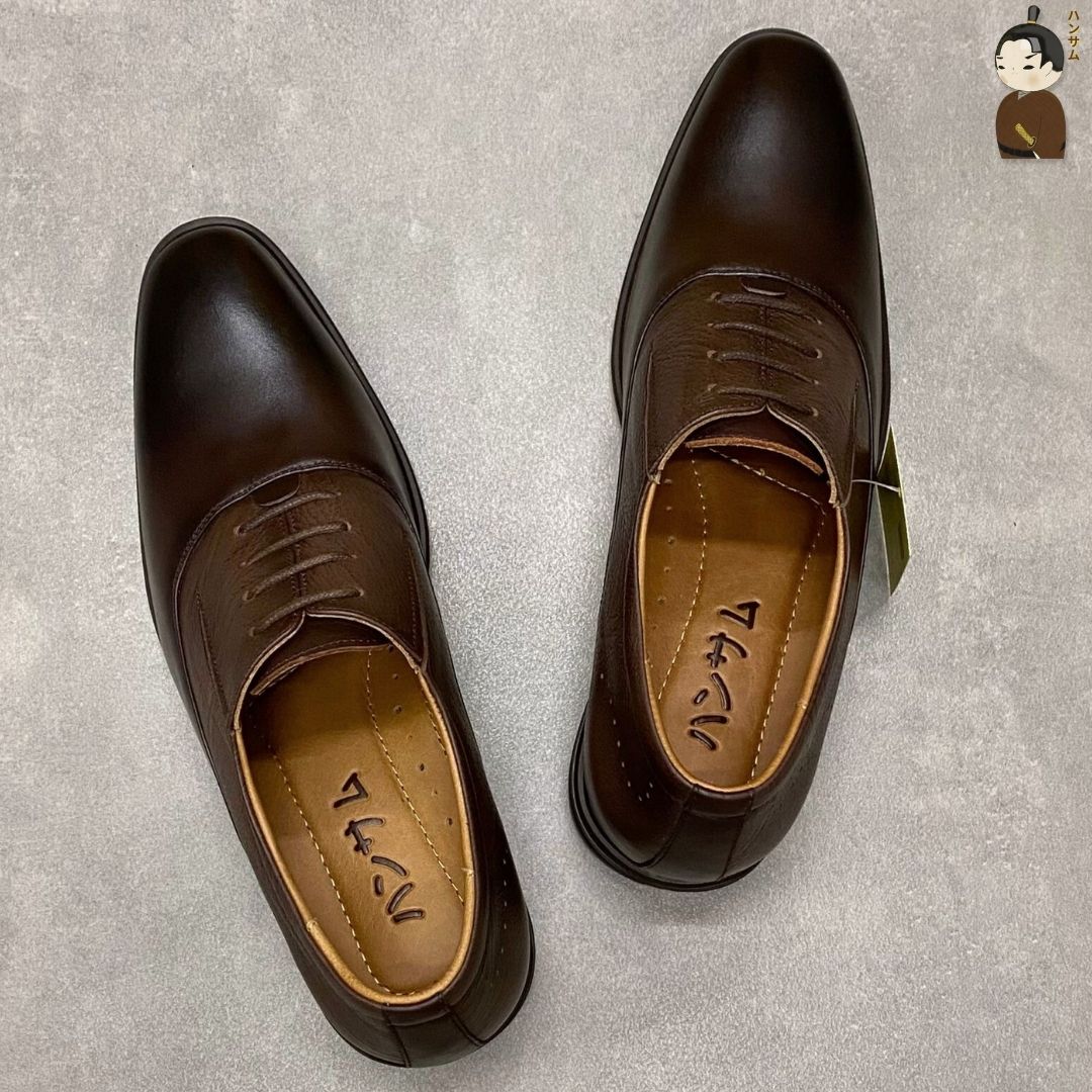 Hansamu Shin - 6cm Elevator Loafers DGD23 Brown