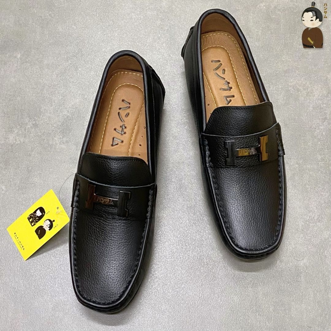 Hansamu Shin - 6cm Elevator Loafers DGD24 Black