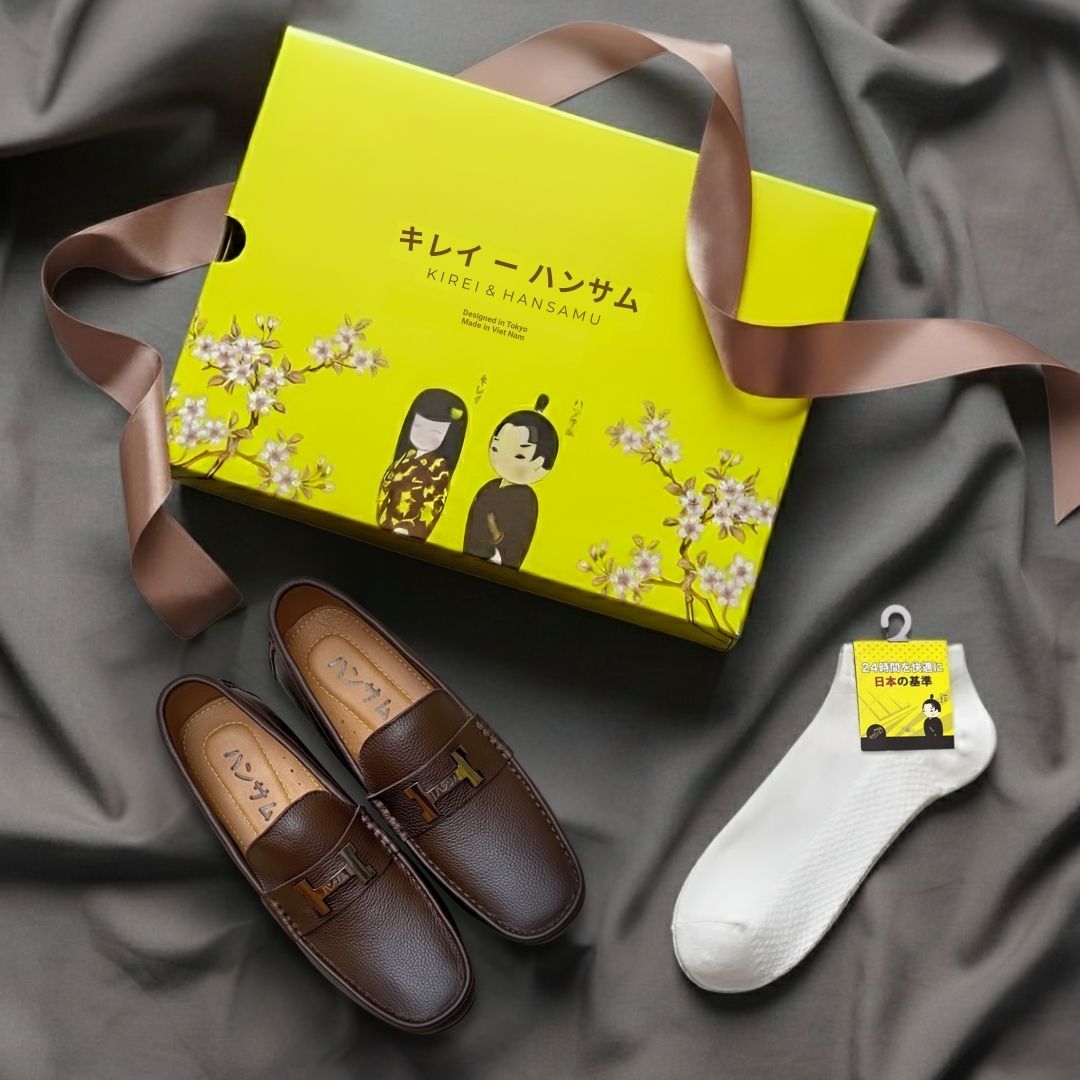 Hansamu Shin - 6cm Elevator Loafers DGD24 Brown