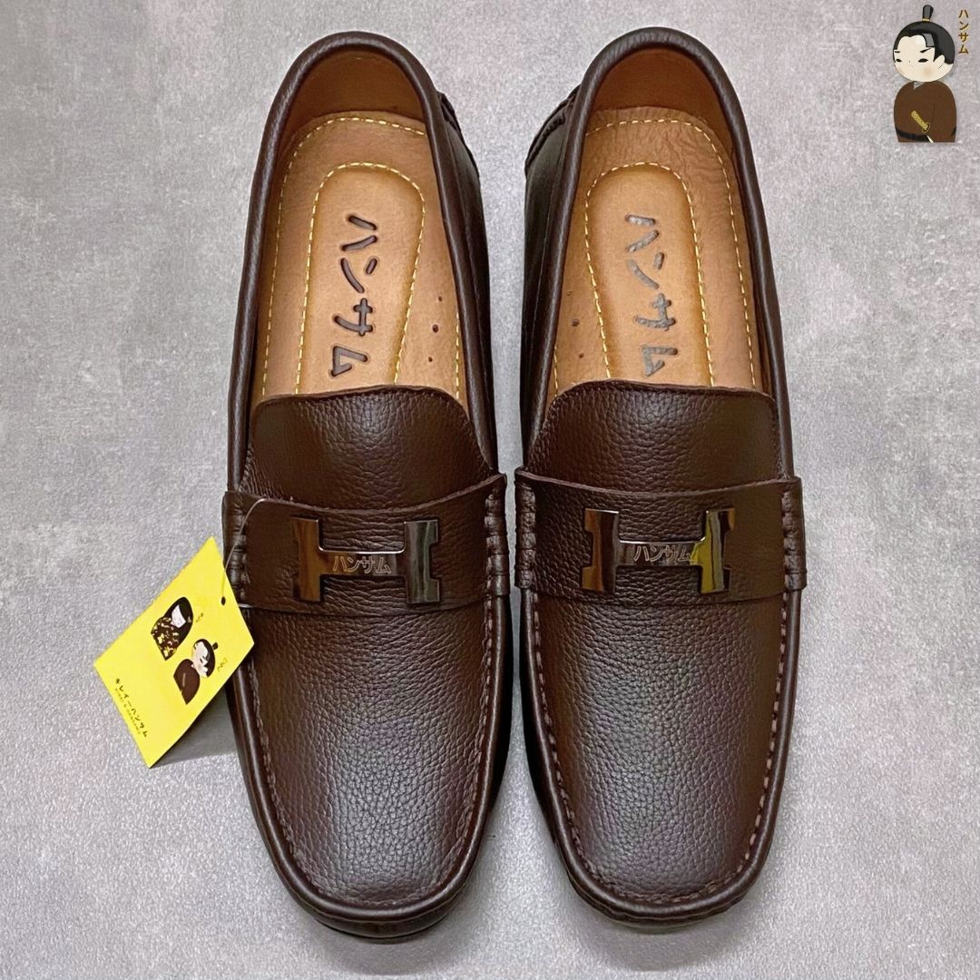 Hansamu Shin - 6cm Elevator Loafers DGD24 Brown