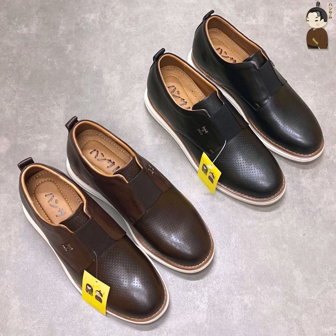 Hansamu Shin - 6cm Elevator Loafers DGD25 Black