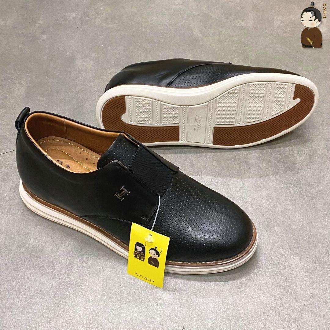 Hansamu Shin - 6cm Elevator Loafers DGD25 Black