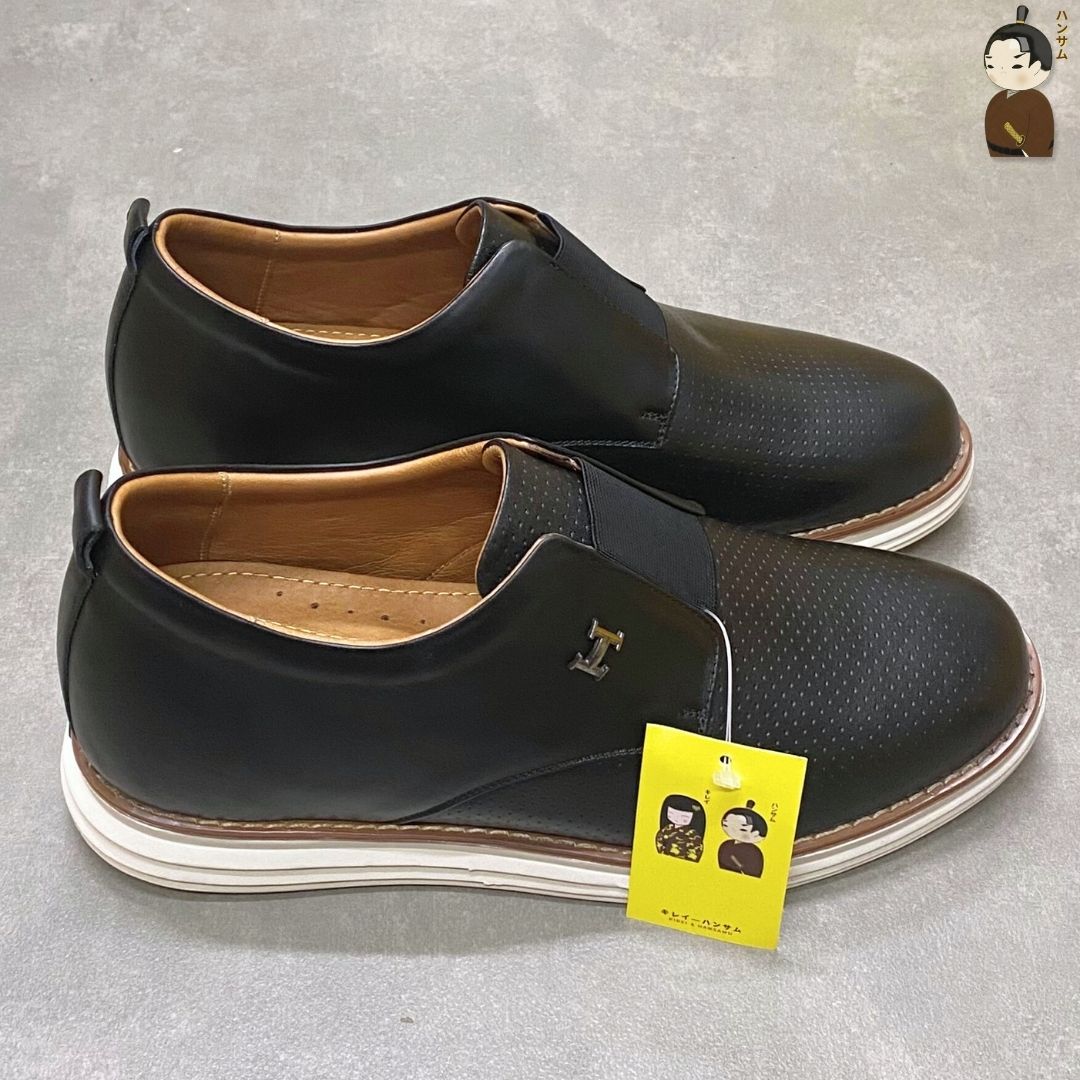 Hansamu Shin - 6cm Elevator Loafers DGD25 Black