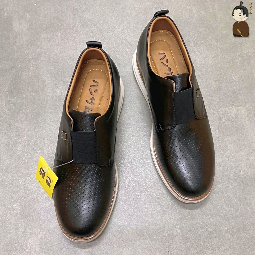 Hansamu Shin - 6cm Elevator Loafers DGD25 Black