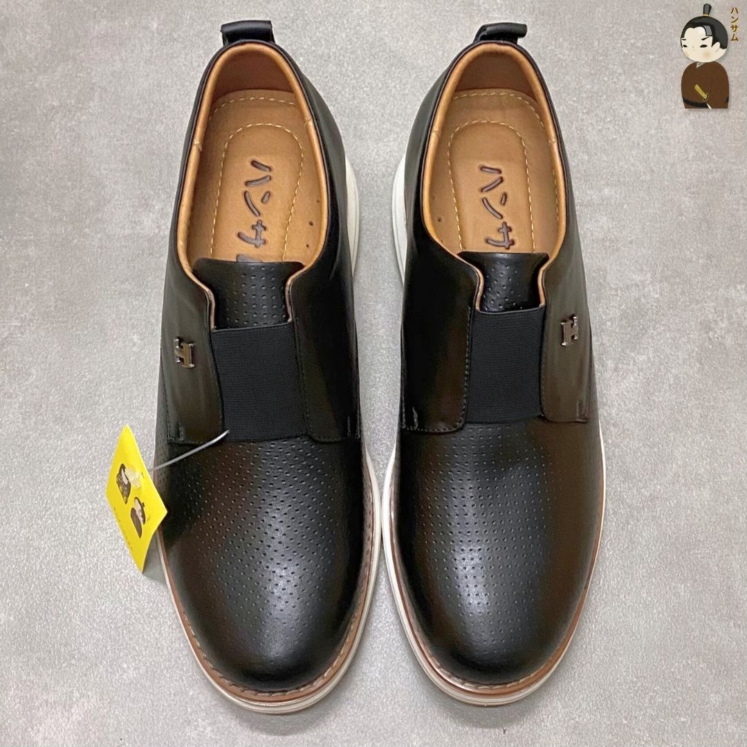 Hansamu Shin - 6cm Elevator Loafers DGD25 Black