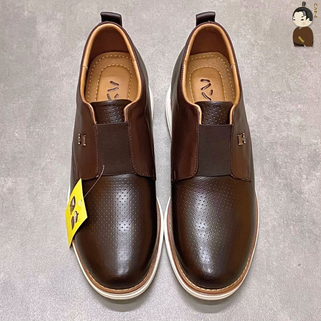 Hansamu Shin - 6cm Elevator Loafers DGD25 Brown