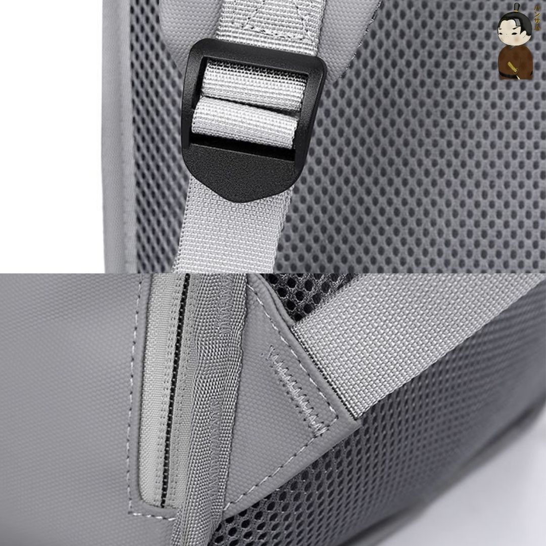 Hansamu Tora - Waterproof Backpack BGB12 Light Grey