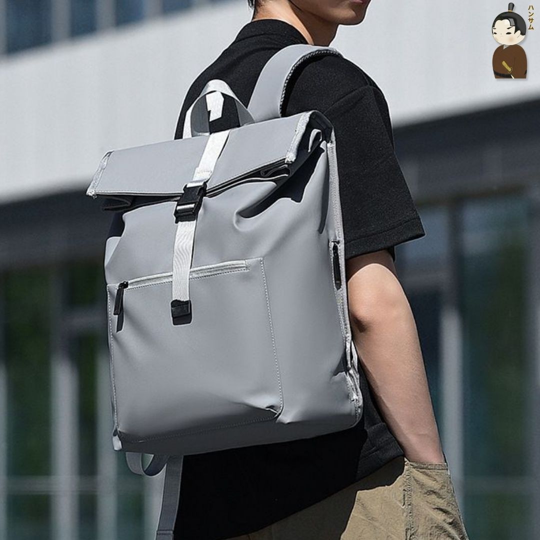 Hansamu Tora - Waterproof Backpack BGB20 Light Grey
