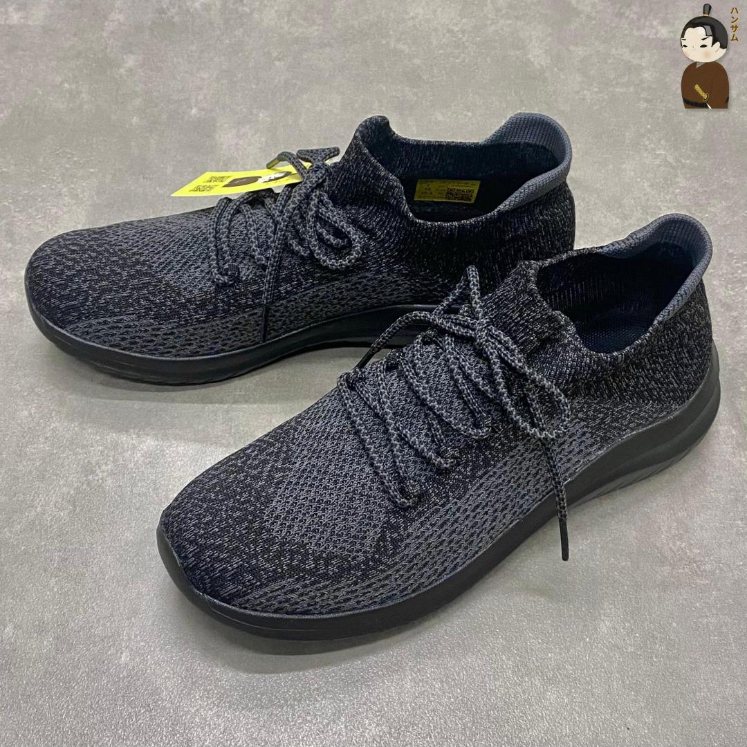 Hansamu Walk BG Unisex Shoes Black Gray