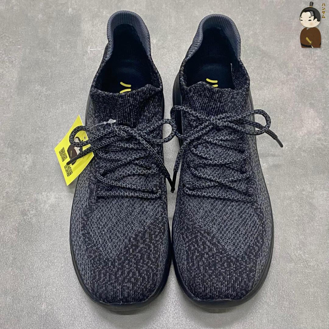 Hansamu Walk BG Unisex Shoes Black Gray