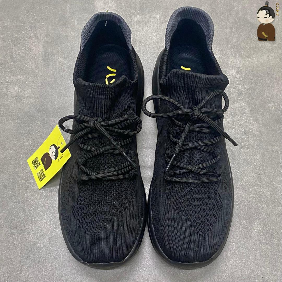 Hansamu Walk BG Unisex Shoes Full Black