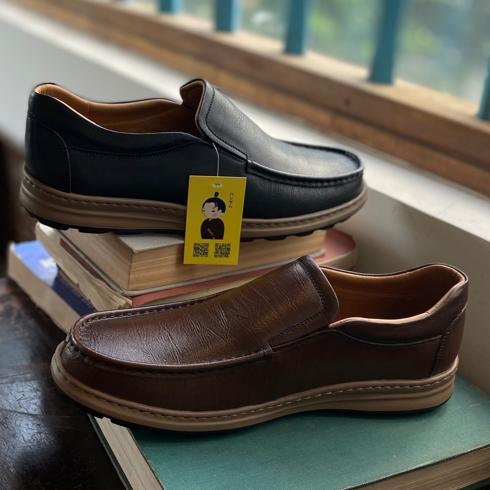 Hansamu Zen - Office Loafers DGD03 Brown