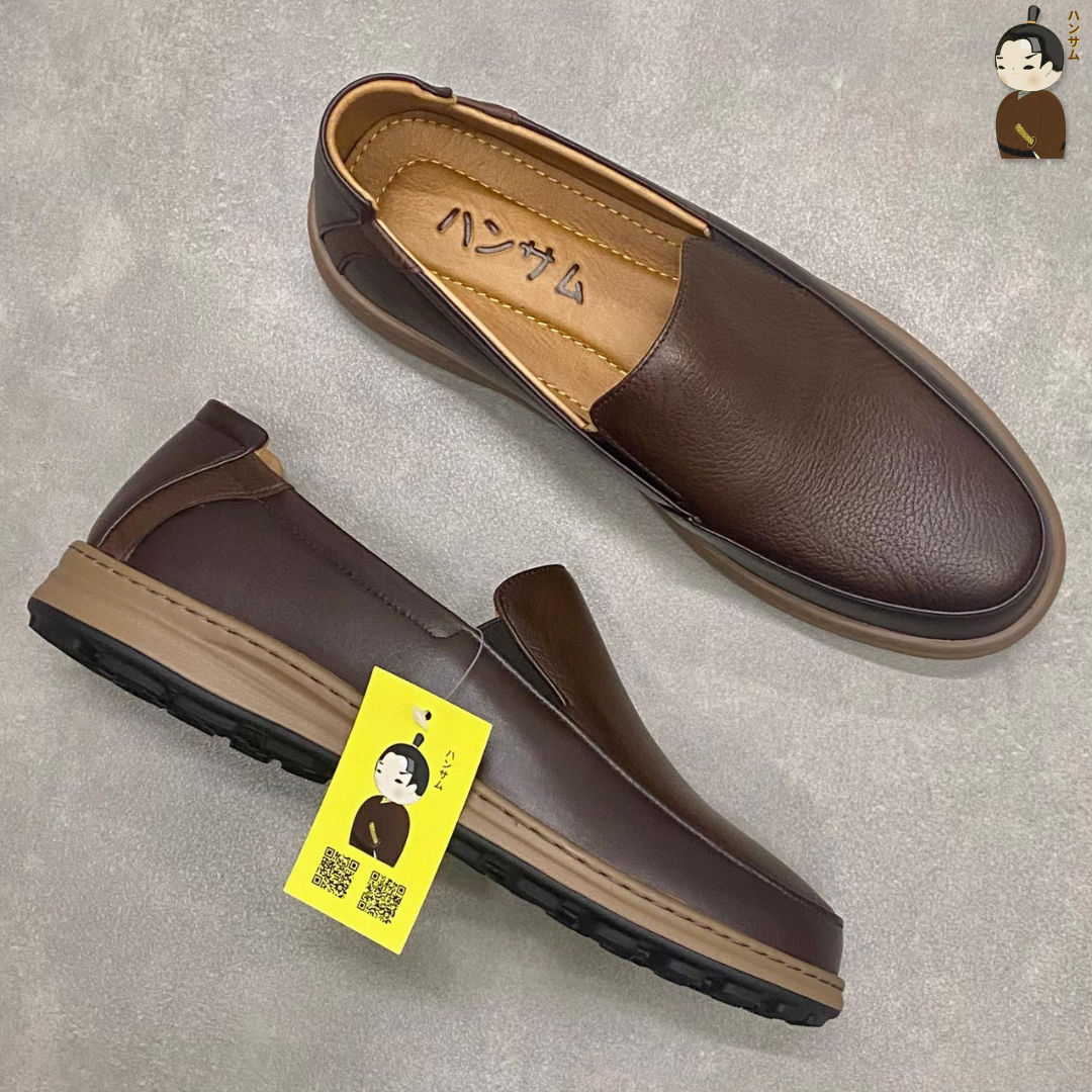 Hansamu Zen - Office Loafers DGD04 Brown