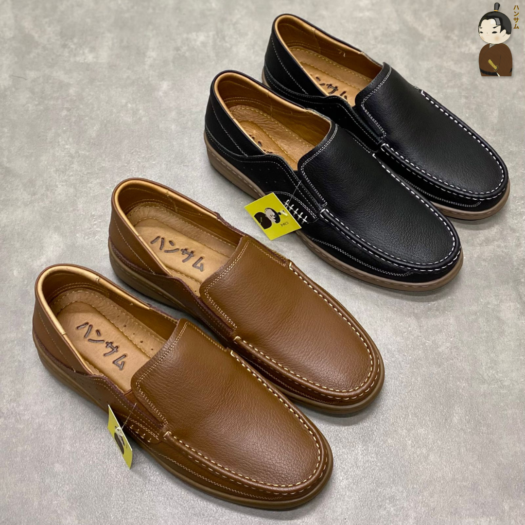 Hansamu Zen - Office Loafers DGD05 Black