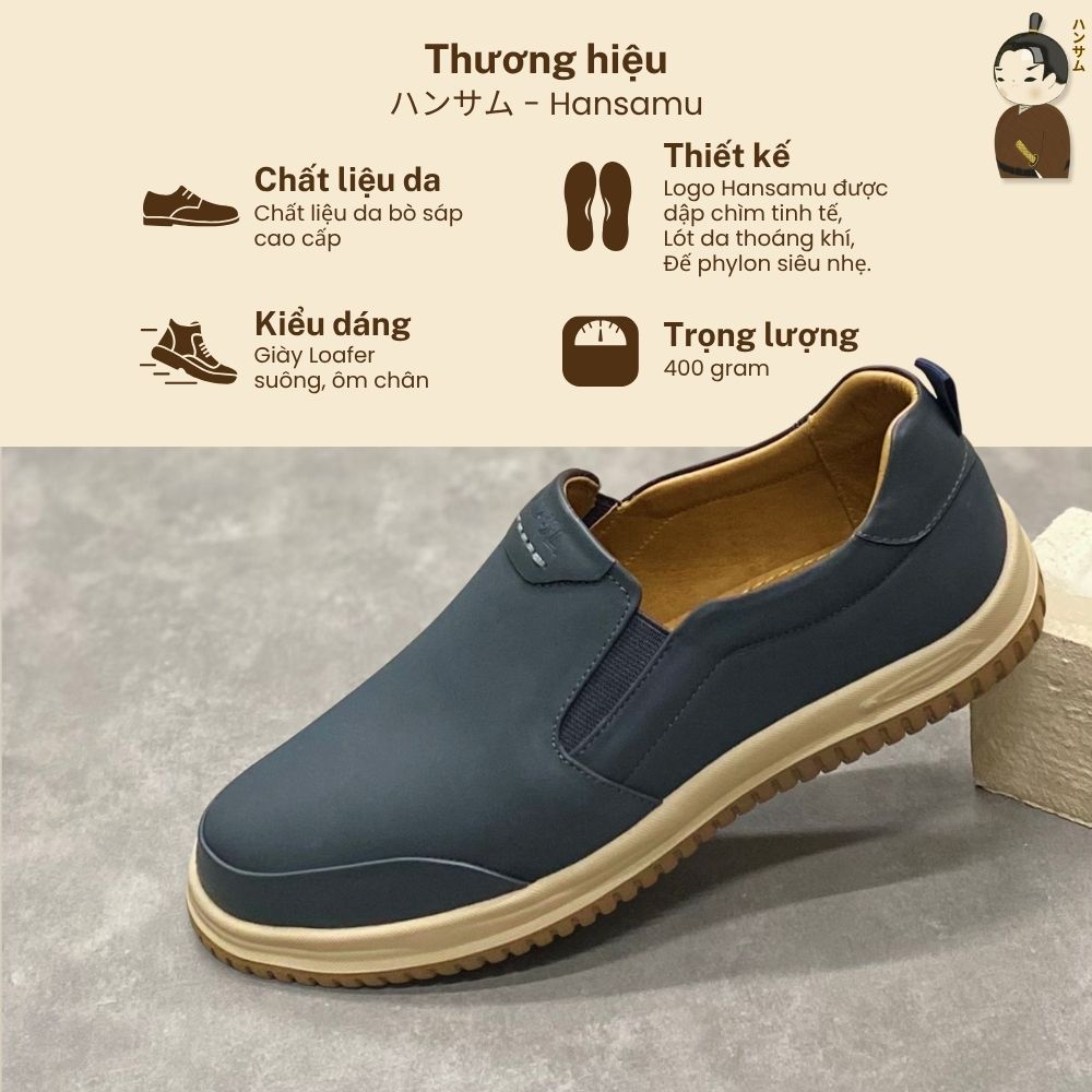 Hansamu Zen - Office Loafers DGD08 D.Green
