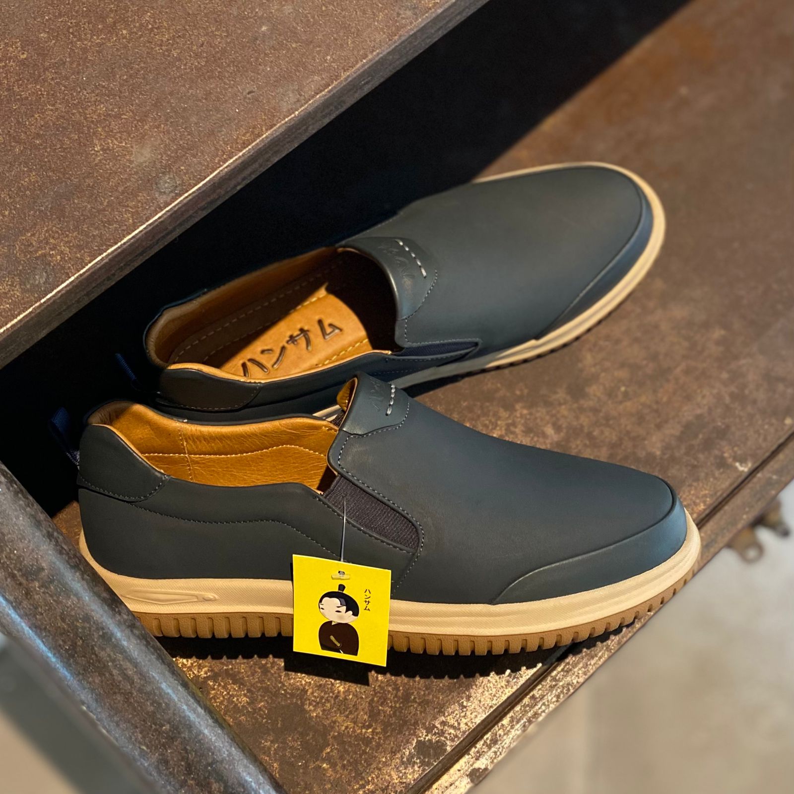 Hansamu Zen - Office Loafers DGD08 D.Green