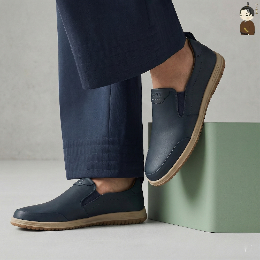 Hansamu Zen - Office Loafers DGD08 D.Green