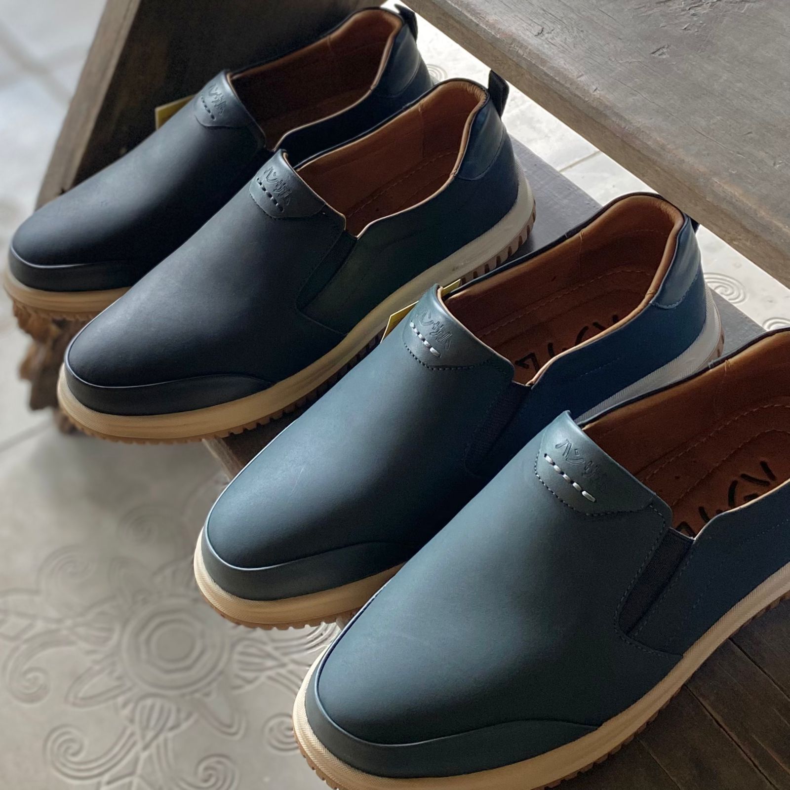 Hansamu Zen - Office Loafers DGD8 D.Green