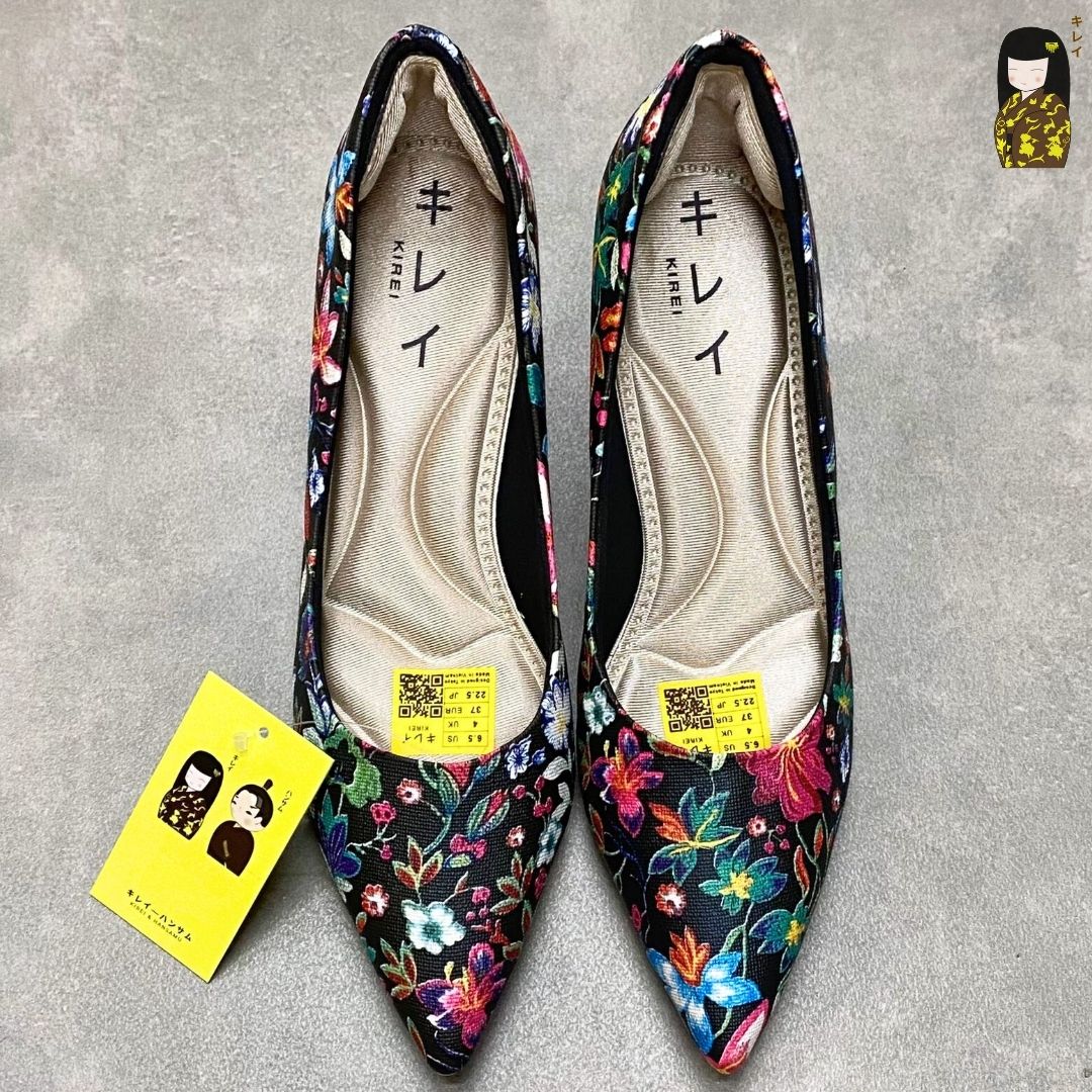Kirei Biteki - Office Kitten Heel CP02 Black