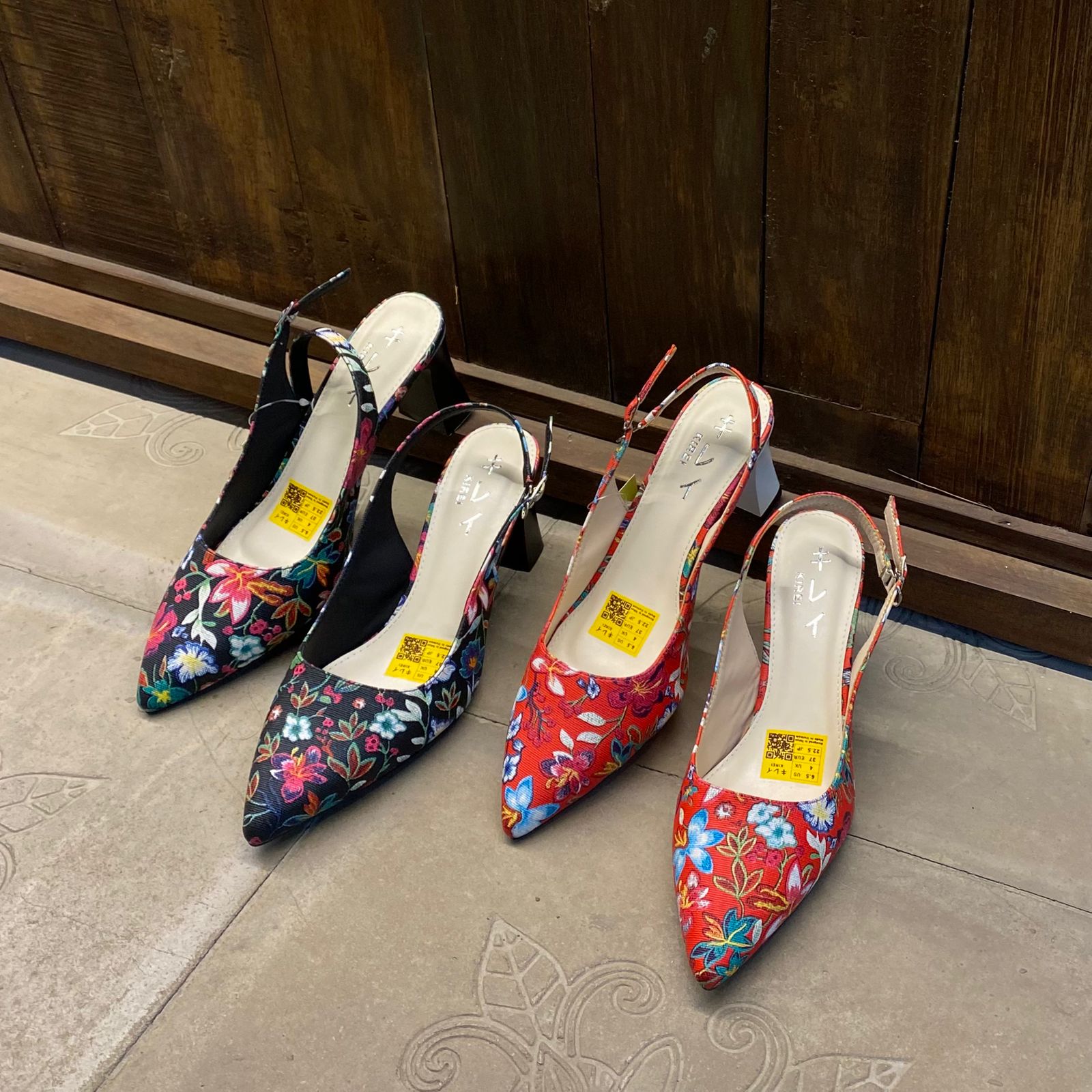 Kirei Biteki - Office Kitten Heel CP02 Red