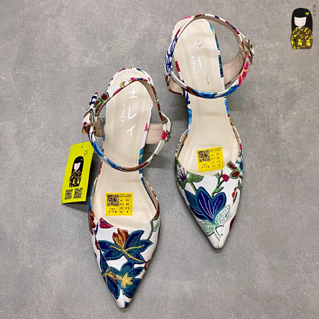 Kirei Biteki - Office Slingback CP05 White