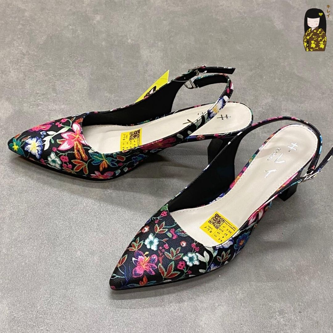 Kirei Biteki - Office Slingback CP06 Black