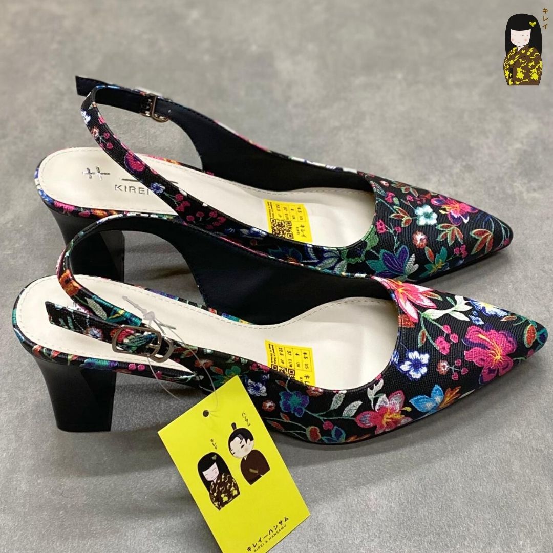 Kirei Biteki - Office Slingback CP06 Black