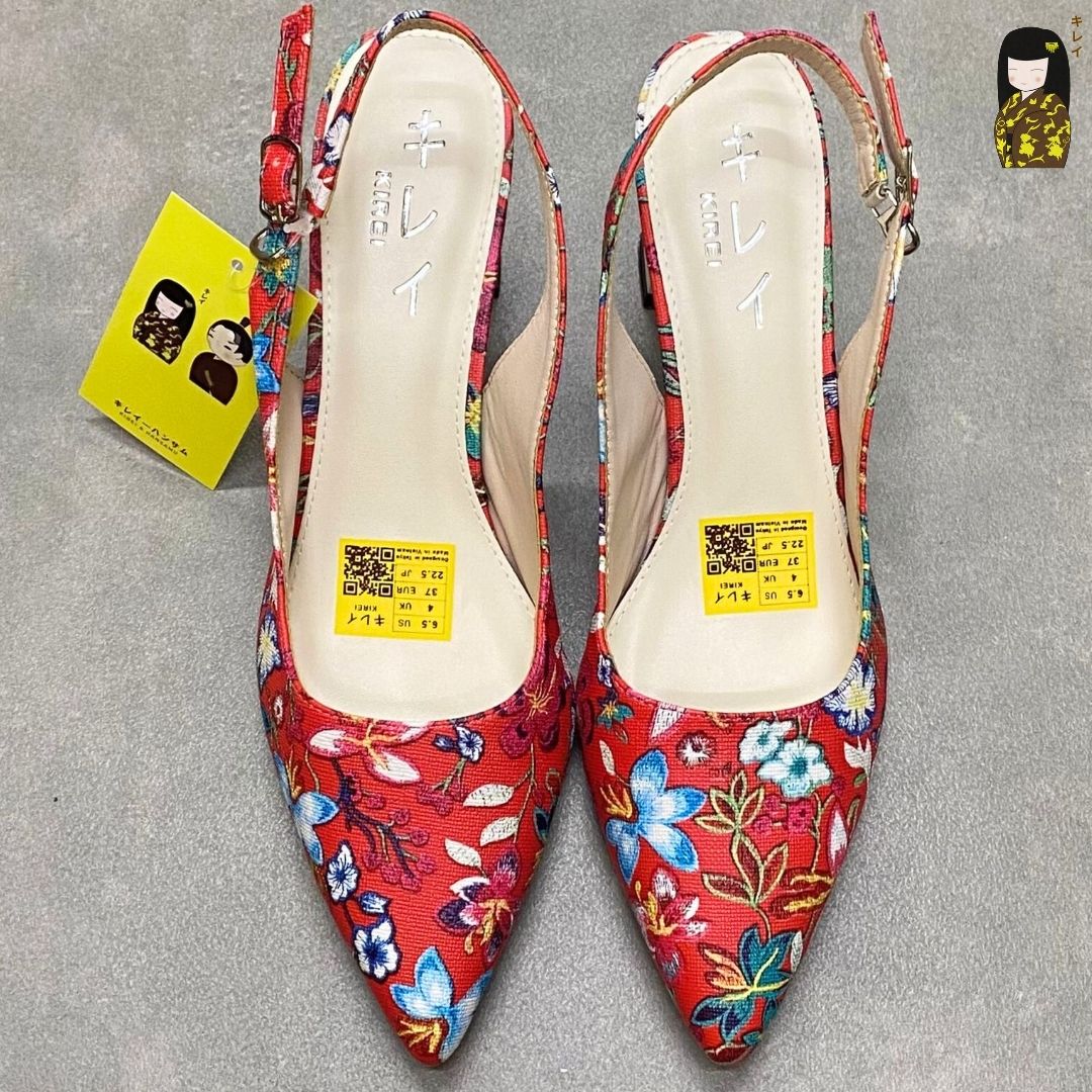 Kirei Biteki - Office Slingback CP06 Red