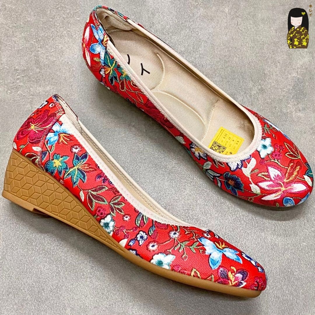 Kirei Biteki - Office Wedge HI02 Red