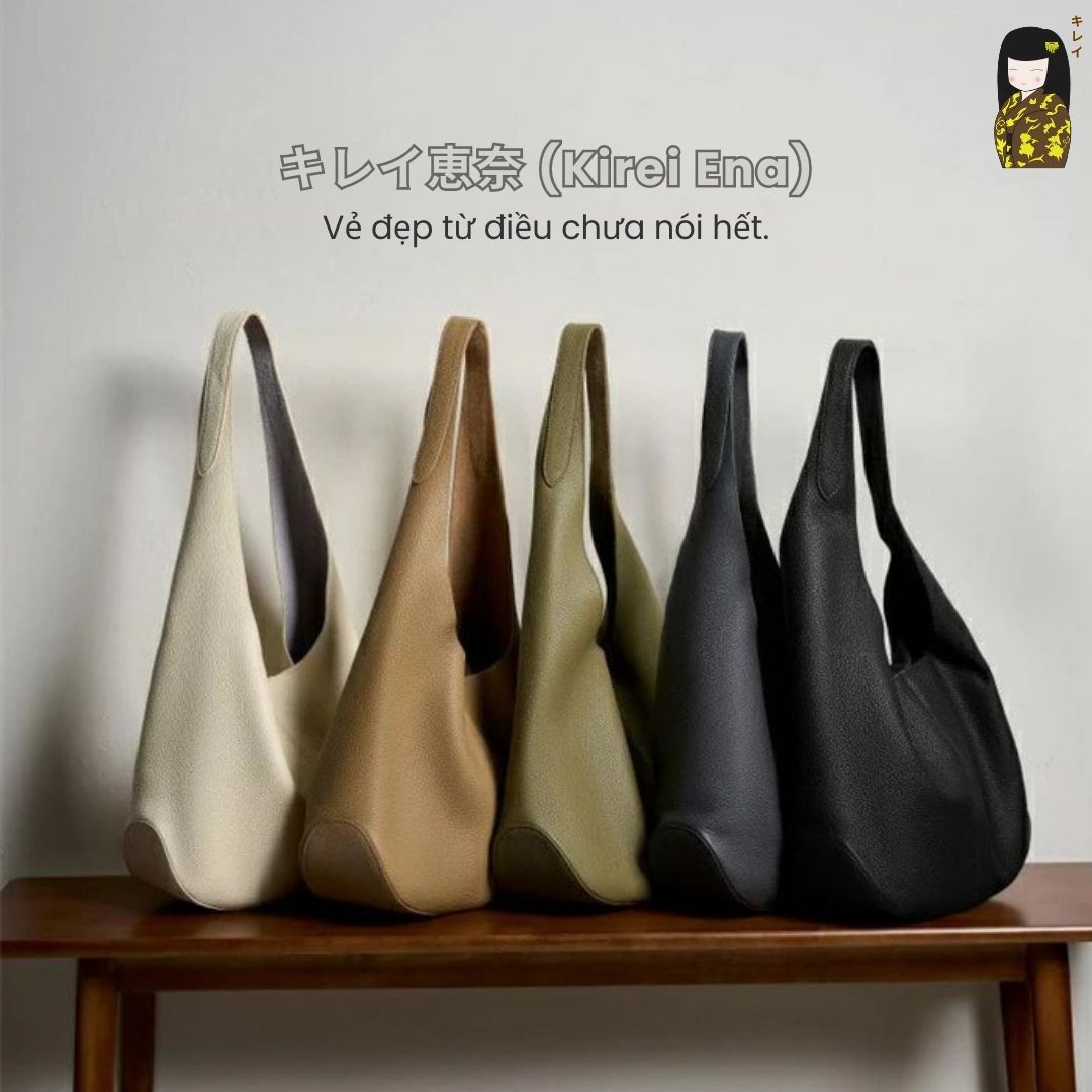 Kirei Ena - Bucket Bag BGB19 White