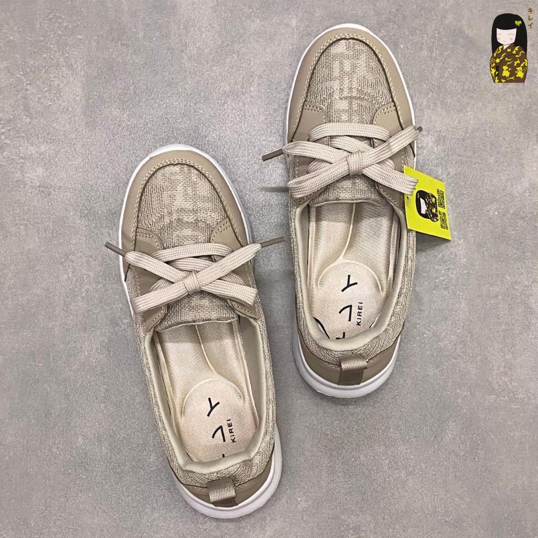 Kirei Hime - Walk Sneakers BG07 Beige