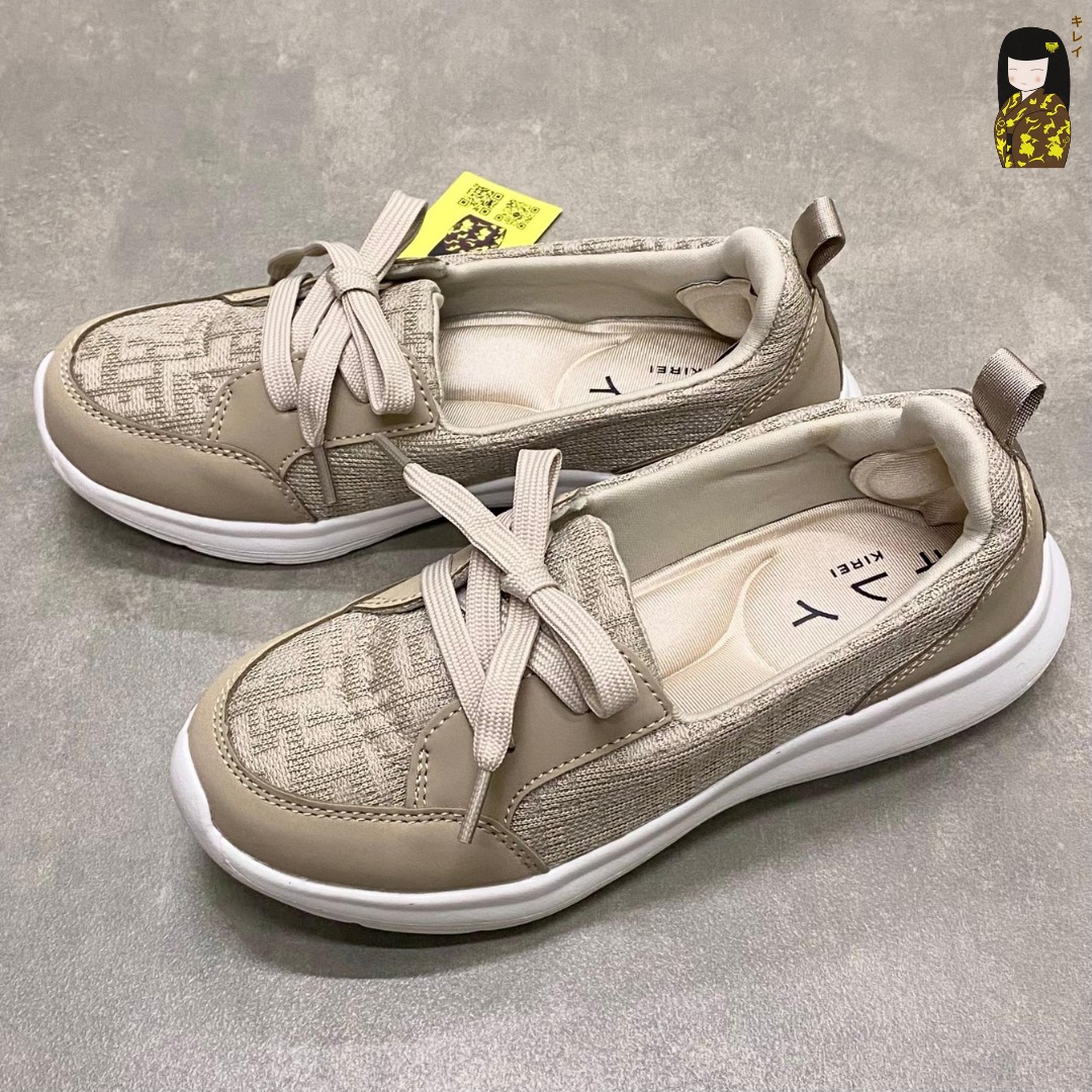 Kirei Hime - Walk Sneakers BG07 Beige