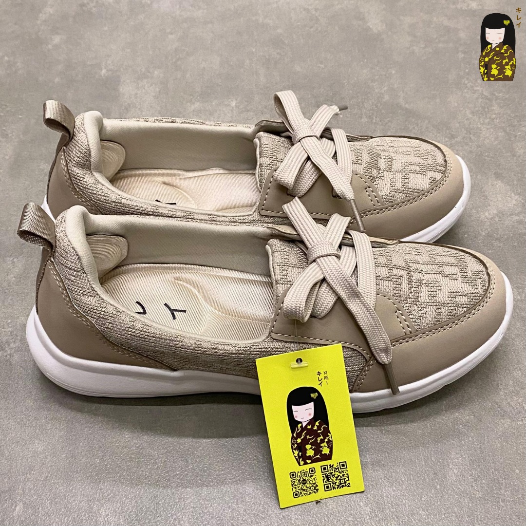 Kirei Hime - Walk Sneakers BG07 Beige