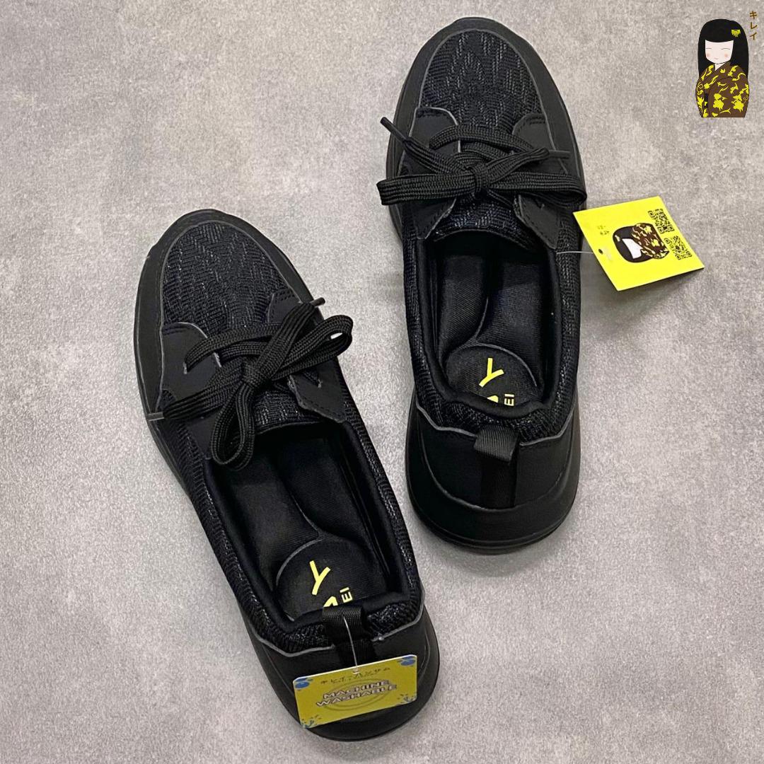Kirei Hime - Walk Sneakers BG07 Black