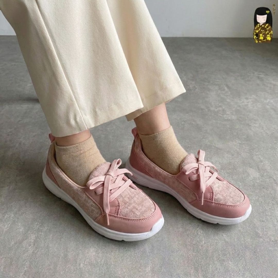 Kirei Hime - Walk Sneakers BG07 Pink