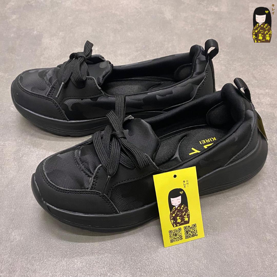 Kirei Hime - Walk Sneakers BG08 Black Camo