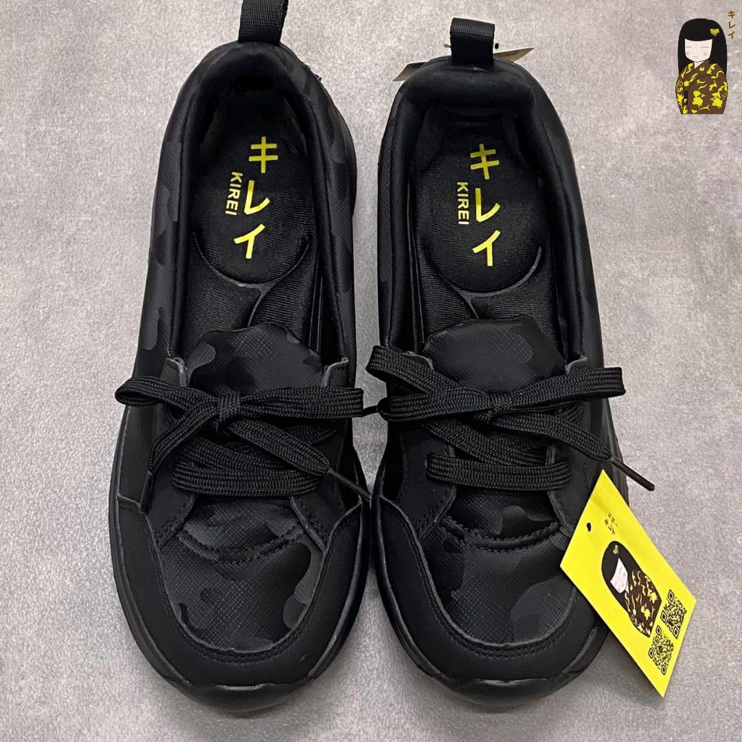 Kirei Hime - Walk Sneakers BG08 Black Camo