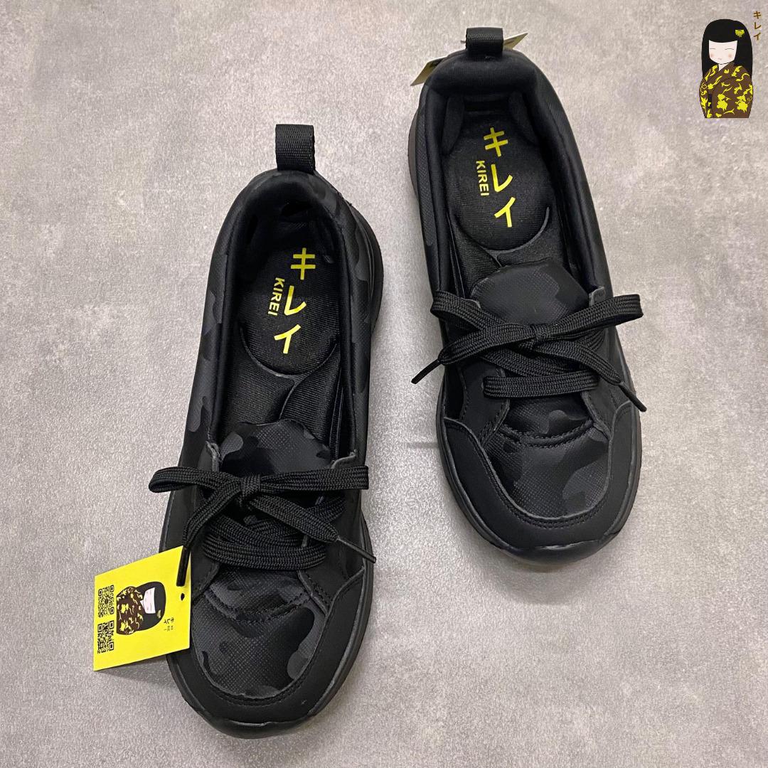 Kirei Hime - Walk Sneakers BG08 Black Camo
