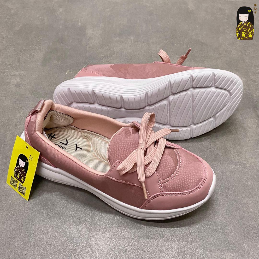Kirei Hime - Walk Sneakers BG08 Pink Camo