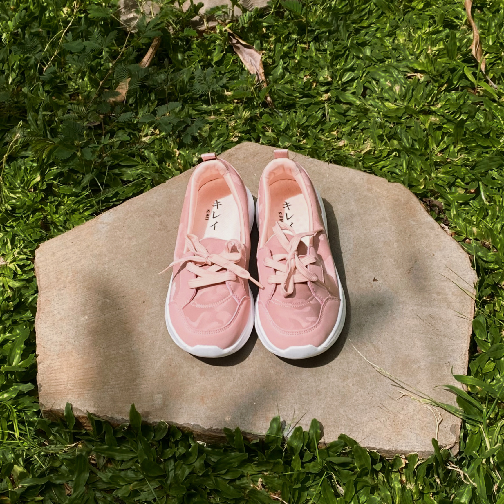 Kirei Hime - Walk Sneakers BG08 Pink Camo