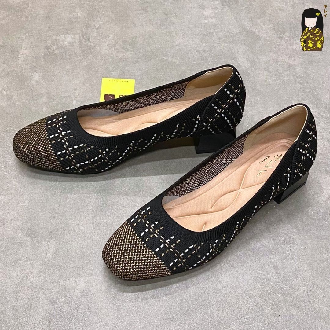Kirei Kyōyō - Office Block Heel BG13 Black