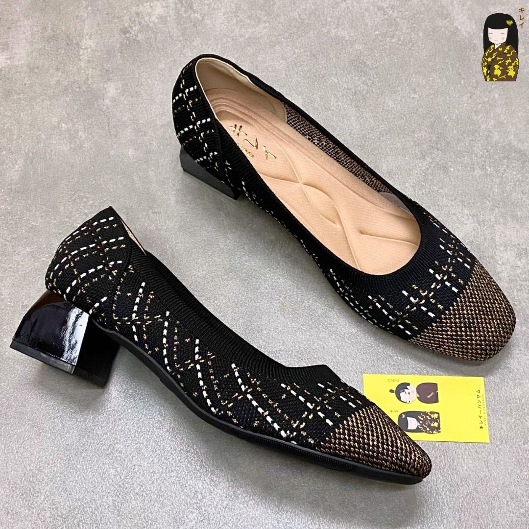 Kirei Kyōyō - Office Block Heel BG13 Black